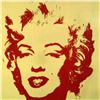 Image 2 : Andy Warhol "Golden Marilyn 11.40" Limited Edition Silk Screen Print from Sunday B Morning.