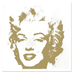 Andy Warhol "Golden Marilyn 11.41" Limited Edition Silk Screen Print from Sunday B Morning.