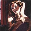 Image 2 : Fabian Perez, "Laura" Hand Textured Limited Edition Giclee on Canvas. Hand Signed and Numbered AP 2/
