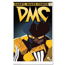 "DMC The All-Time Great" is a Numbered Chromatic Pigment Ink Limited Edition, Hand Signed by Darryl 