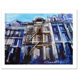 "Soho Iron Flats" Limited Edition Giclee on Canvas by Alex Zwarenstein, Numbered and Hand Signed wit