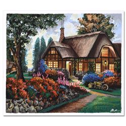 Anatoly Metlan, "Country House" Limited Edition Serigraph, Numbered and Hand Signed with Certificate