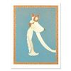 Image 1 : Erte (1892-1990), "Tanagra Turquoise" Limited Edition Serigraph, Numbered and Hand Signed with Certi