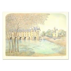 Rolf Rafflewski,  Chateau VI  Limited Edition Lithograph, Numbered and Hand Signed.