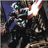 Image 2 : Marvel Comics "Captain America #34" Numbered Limited Edition Giclee on Canvas by Steve Epting with C