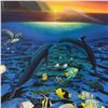 Image 2 : Wyland, "Kiss For the Sea" Limited Edition Lithograph, Numbered and Hand Signed with Certificate of 