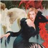 Image 2 : Svetlana Valueva, "Scarlett" Original Oil Painting on Linen, Hand Signed with Letter of Authenticity