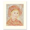 Image 1 : "Liv" Limited Edition Serigraph by Edna Hibel (1917-2014), Numbered and Hand Signed with Certificate