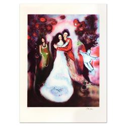 Raya Sorkine,  Le Mariage  Limited Edition Lithograph, Numbered and Hand Signed.