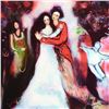 Image 2 : Raya Sorkine, "Le Mariage" Limited Edition Lithograph, Numbered and Hand Signed.