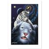 Image 1 : "White Tiger Magic" Limited Edition Giclee by William Schimmel, Numbered and Hand Signed, with Certi