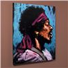 Image 3 : "Jimi Hendrix (Bandana)" Limited Edition Giclee on Canvas (28" x 35") by David Garibaldi, Numbered a