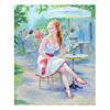 Image 1 : Taras Sidan- Original Oil on Canvas "Juliet"