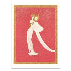 Erte (1892-1990), "Tanagra Red" Limited Edition Serigraph, Numbered and Hand Signed with Certificate