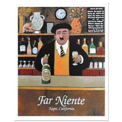 Guy Buffet, "Far Niente" Serigraph on Paper.