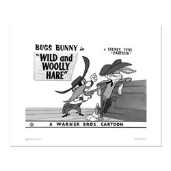  Wild and Wooly, Bugs Fence  Numbered Limited Edition Giclee from Warner Bros. with Certificate of A