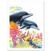 Image 1 : "Sea of Color" Limited Edition Giclee on Canvas (29.5" x 41.5") by Wyland, Numbered and Hand Signed 