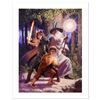 Image 1 : "Arwen Joins The Quest" Limited Edition Giclee on Canvas by The Brothers Hildebrandt. Numbered and H