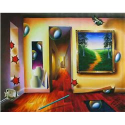 Ferjo "DREAMLIKE CORRIDOR" Giclee on Canvas