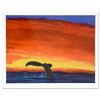 Image 1 : "Sounding Seas" Limited Edition Lithograph by Famed Artist Wyland, Numbered and Hand Signed with Cer