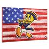 Image 3 : Looney Tunes, "Patriotic Series: Tweety" Numbered Limited Edition on Canvas with COA. This piece com