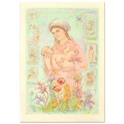 Edna Hibel (1917-2014), "Raquela" Limited Edition Lithograph on Rice Paper, Numbered and Hand Signed