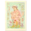 Image 1 : Edna Hibel (1917-2014), "Raquela" Limited Edition Lithograph on Rice Paper, Numbered and Hand Signed