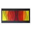 Image 1 : George Marlowe, "Corrugated II" Hand Signed Original Mixed Media with COA