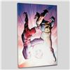 Image 3 : Marvel Comics "Astonishing Spider-Man & Wolverine #3" Numbered Limited Edition Giclee on Canvas by A