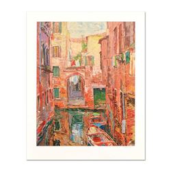 Marco Sassone, "Rio Secundo" Limited Edition Serigraph, Numbered and Hand Signed with Letter of Auth