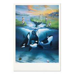 Wyland,  Keiko's Dream  Limited Edition Lithograph, Numbered and Hand Signed with Certificate of Aut