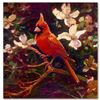 Image 1 : "Cardinal" Limited Edition Giclee on Canvas by Simon Bull, Numbered and Signed with COA. This piece 