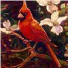 Image 2 : "Cardinal" Limited Edition Giclee on Canvas by Simon Bull, Numbered and Signed with COA. This piece 