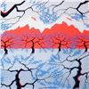 Image 2 : "Red Mountains" Limited Edition Giclee on Canvas by Larissa Holt, Numbered and Signed with COA. This