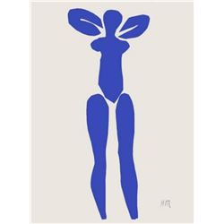 Henri Matisse  Verve - Nu bleu I  Lithograph