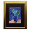 Image 1 : Peter Max- Original Mixed Media "Peace On Earth"