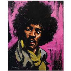  Jimi Hendrix (Purple Haze)  Limited Edition Giclee on Canvas (28  x 35 ) by David Garibaldi, Number