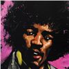 Image 2 : "Jimi Hendrix (Purple Haze)" Limited Edition Giclee on Canvas (28" x 35") by David Garibaldi, Number