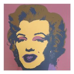 Andy Warhol  Marilyn 11.27  Silk Screen Print from Sunday B Morning.