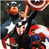 Image 2 : Marvel Comics "Captain America #600" Numbered Limited Edition Giclee on Canvas by Steve Epting with 