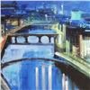 Image 2 : "Dublin by Night" Limited Edition Giclee on Canvas by Alex Zwarenstein, Numbered and Hand Signed wit