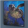 Image 3 : "Kemp's Ridley" Limited Edition Giclee on Canvas by Stephen Fishwick, Numbered and Signed with COA. 