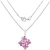 Image 2 : 3.72 Carat Genuine Ruby .925 Sterling Silver Pendant