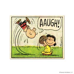 Peanuts,  AAUGH!  Hand Numbered Limited Edition Fine Art Print with Certificate of Authenticity.