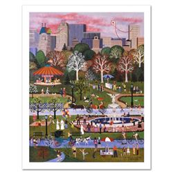 "Springtime in Central Park" Limited Edition Lithograph by Jane Wooster Scott, Numbered and Hand Sig