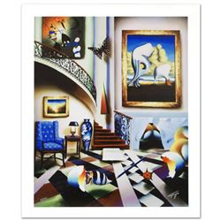 "Surrealist Stairway" Limited Edition Giclee on Canvas by Ferjo, Numbered and Hand Signed by the Art