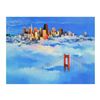 Image 1 : H. Leung, "San Francisco Dreaming" Limited Edition on Canvas, Numbered and Hand Signed with Letter o