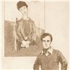 Image 2 : George Crionas (1925-2004), "Homage to Modigliani" Limited Edition Etching, Numbered and Hand Hand S