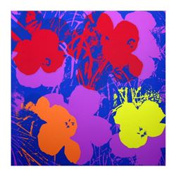 Andy Warhol  Flowers 11.66  Silk Screen Print from Sunday B Morning.