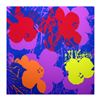 Image 1 : Andy Warhol "Flowers 11.66" Silk Screen Print from Sunday B Morning.